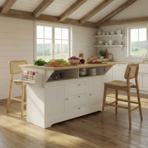large kitchen island with 2 drop leaf versatile rolling cart for your home